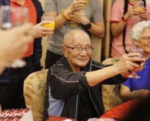 Wing Chun's Grandmaster Ip Chun aged 98