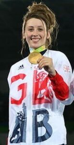 Olympic Taekwondo martial arts medalist Jade Jones