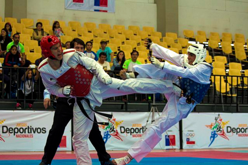 Taekwondo martial arts in Olympic competition