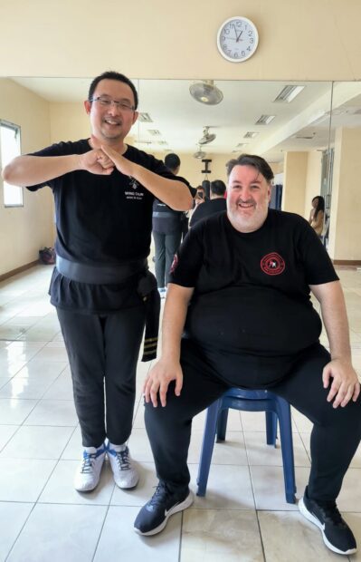 Ivan and Sifu Maurice in Jakarta 2024